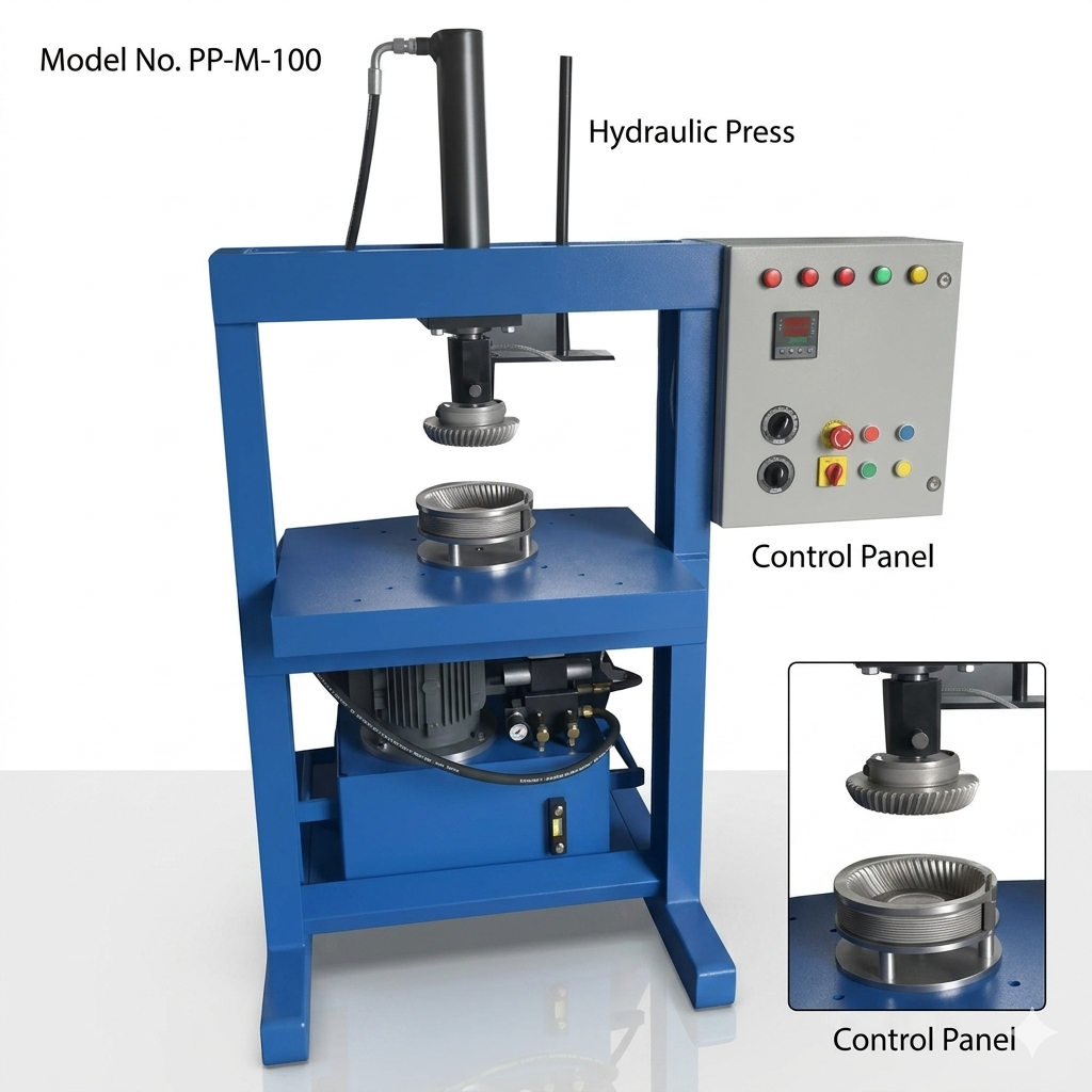 Semi Automatic Paper Dona Making Machine